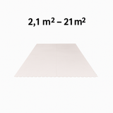 Potent Skate Tiles – Skatable modular Synthetic ice for hockey training - (2,1 - 21 m²)
